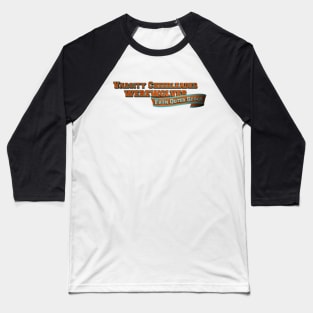 Varsity Cheerleader Werewolves From Outer Space Logo Baseball T-Shirt